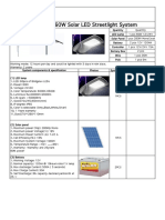 2019 Solar Streetlight 2018 SPECS