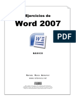 Ejercicios Word 2007 - Básico