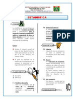 Guía Sobre Conceptos Básicos en Estadística para 1 de Secundaria