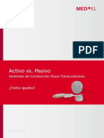 Activo vs. Pasivo: Sistemas de Conducción Ósea Transcutáneos ¿Todos Iguales?