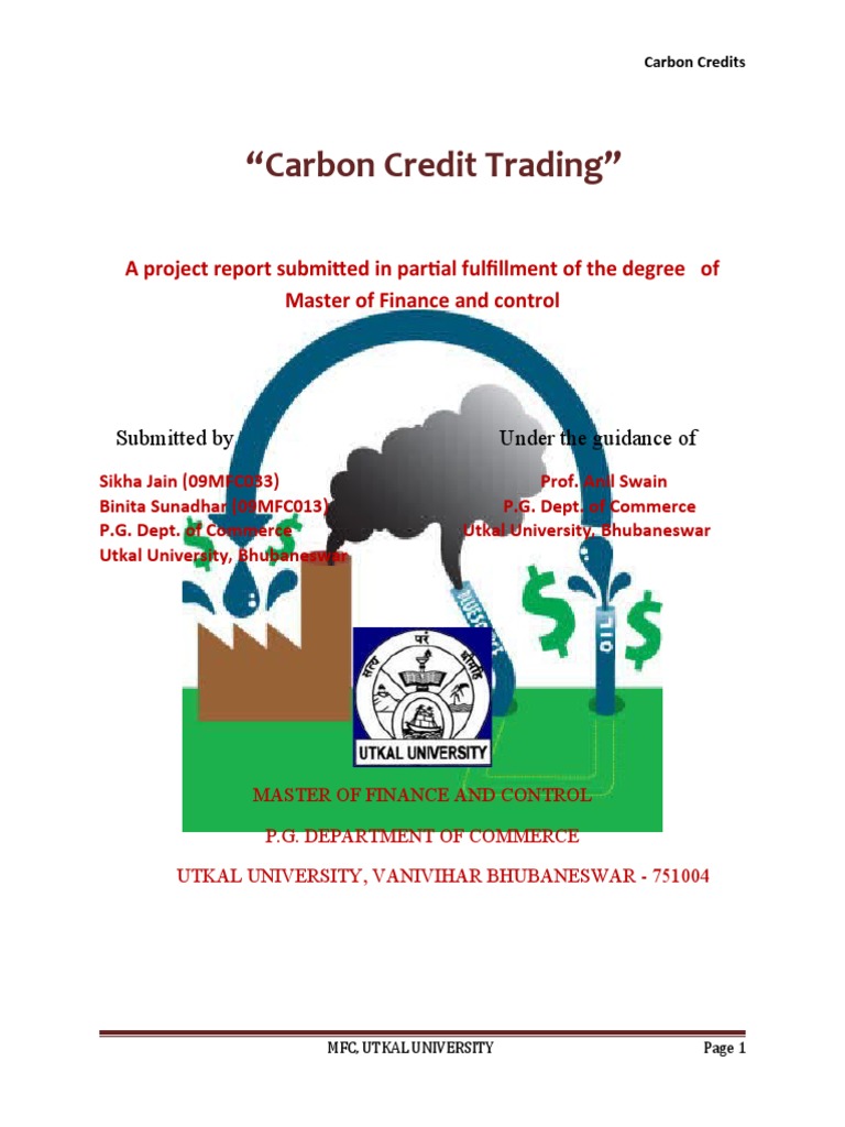 Carbon Credit | PDF | Clean Development Mechanism | Kyoto Protocol