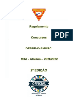 (OFICIAL) Regulamento Do Concurso Desbravamusic 2021