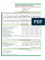 Formato Investigación de Accidentes