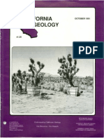 California Geology Magazine October 1991
