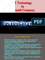 IT Technology in Birlasoft Company