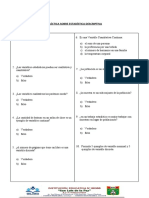 Práctica Sobre Estadístca Descriptiva para 1 de Sec