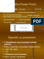 Utilizarea aplicaiei PowerPoint