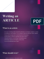 Writing An Article Fce Tests Writing Creative Writing Tasks 129517