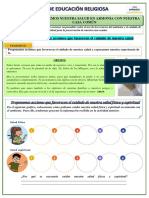 Cuidar nuestra salud física y espiritual