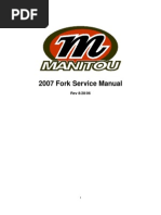 2007 Manitou Fork Service Manual