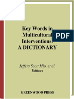 1999 Key Word Multicultural