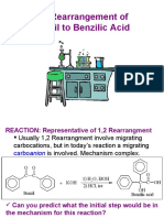 The Rearrangement of Benzil To Benzilic Acid