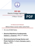 EE360 - 3-Phase Circuits