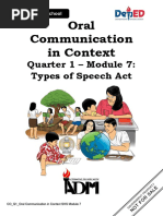 CO - Q1 Oral Comm in Context SHS Module-7-FINAL