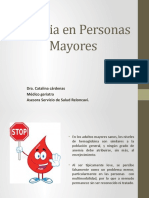 Dra. Catalina Cardenas Anemia en Personas Mayores