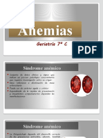   Anemias Geriatría