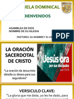 La Oración Sacerdotal de Cristo Normal