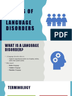 Module 2 - Models of Child Language Disorders