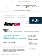 MasterCam - Introduction - Cégep de Granby - Copie