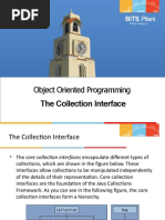 Object Oriented Programming: The Collection Interface