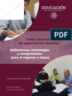 Taller Intensivo Capacitaci+ N Docente