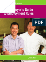 An Employer's Guide To Employment Rules: Series For Employers