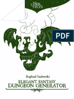 Elegant Fantasy Dungeon Generator