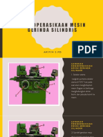 Mengoperasikaan Mesin Gerinda Silindris