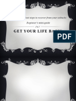 get your life back!selfhelp book , beginner mini guide