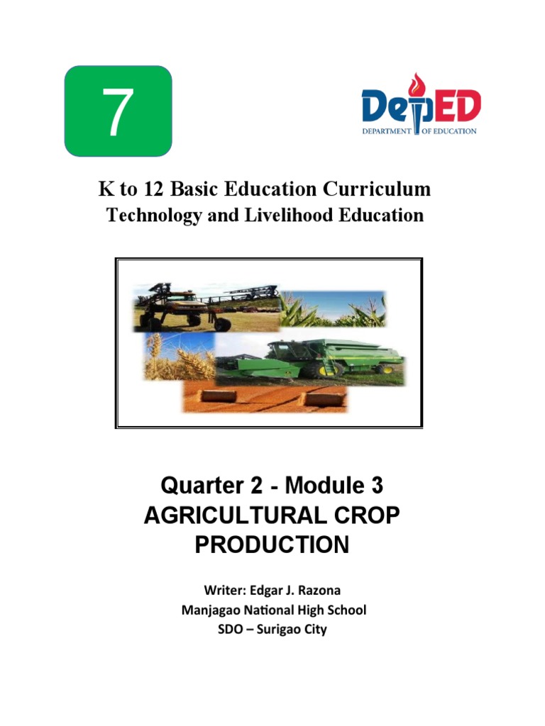 Agri Crop Module 3 | PDF | Fertilizer | Income