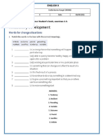 English X: Work On Pages 54-55 From Your Student's Book, Exercises 1-2