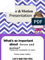 Force and Motion PowerPoint