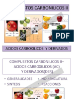 Viii Compuestos Carbonilicos II Acidos y Deriv