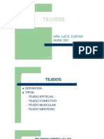 Histologia de Los Tejidos Del Cuerpo Humano