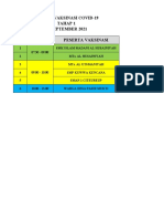 Jadwal Vaksinasi