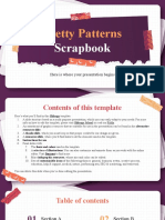 Pretty Patterns Scrapbook by Slidesgo