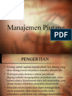 MANAJEMEN PIUTANG