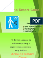 Arduino Smart Cane: Group 3