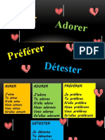 aimer detester