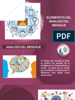 Elementos Del Analisis Del Mensaje