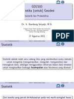 Modul 2 Bagian 1 - STATISTIKA GEODESI - 2021 BS