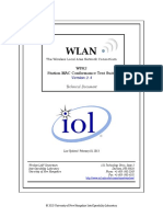 Wpa2 Station MAC Conformance Test Suite: The Wireless Local Area Network Consortium