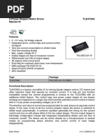 2-Phase Stepper-Motor Driver Bipolar-IC TLE4729G: Features