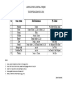 Jadwal Ekskul Sdit Al-Furqon