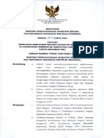 Penetapan Kebutuhan Pegawai Asn 2021 Kab. Lombok Barat