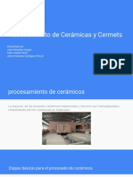 Procesamiento de cerámicas y cermets