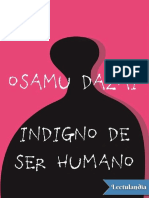 Dazai, Osamu-Indigno de Ser Humano