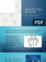 Manufactura celular: proceso, objetivos y ejemplos de células de trabajo