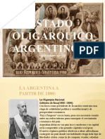 Estado Oligarquico Argentino