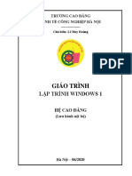 GT Lap Trinh Windows 1